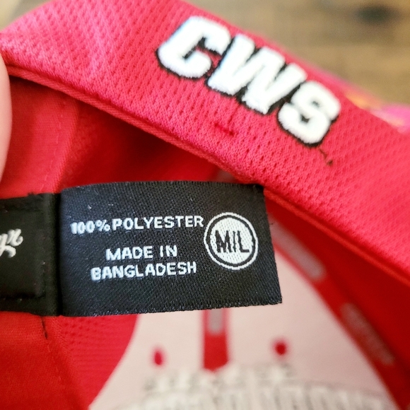 NEW COLLEGE WORLD SERIES Omaha Ball Cap Hat Embroidered With Teams Size M/L NCAA - Picture 10 of 13